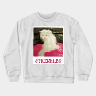 The Office - Angela's Cat Sprinkle - Funny T-Shirt - Dunder Mifflin Cat Crewneck Sweatshirt